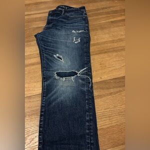 American Eagle Distressed Athletic Skinny Men’s Denim